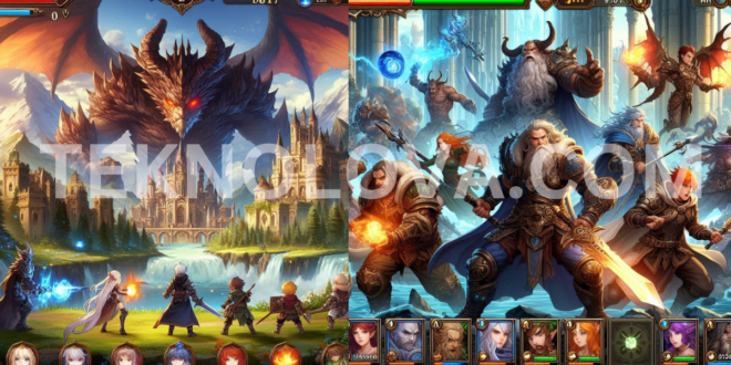 TEKNOLOVA - Epic Fantasy Quest Game Mobile Terbaru yang Bikin Ketagihan